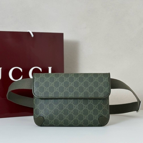 Gucci сумка мужские канва зеленые премиум 260155OH