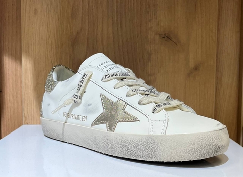Golden Goose кроссовки женские натуральная кожа летние весенние / осенние белые премиум 592580DZ