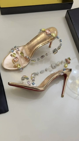 Christian Louboutin босоножки артикул 198617GW в интернет-магазине «GLOBESTYLE»