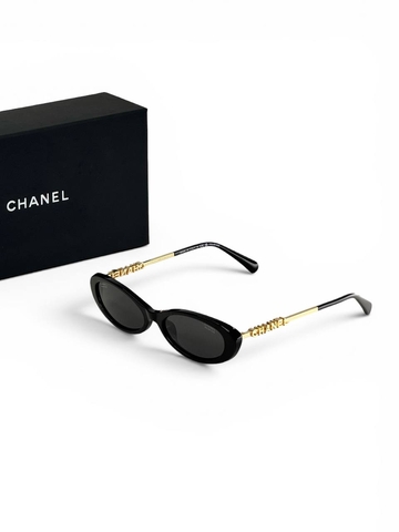 Chanel очки женские черные премиум 811642YK