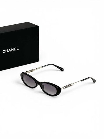 Chanel очки женские черные премиум 848706PY