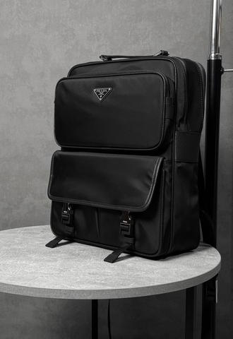 Prada рюкзак мужские нейлон черные премиум 990559SK