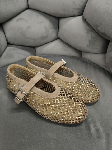 Alaia балетки артикул 630700FF в интернет-магазине «GLOBESTYLE»