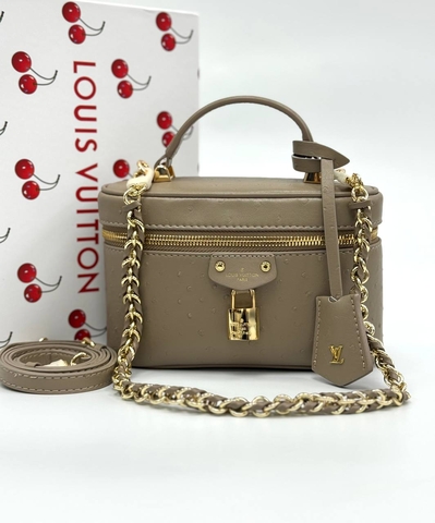 Louis Vuitton сумка женские натуральная кожа бежевые люкс 317171PT