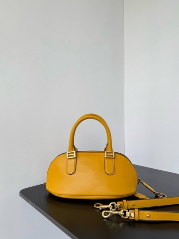 Balenciaga Balero сумка женские натуральная кожа желтые премиум 965034XV
