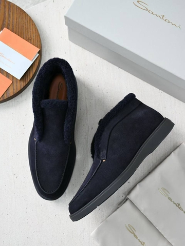 Santoni лоферы артикул 667179JD в интернет-магазине «GLOBESTYLE»