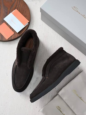 Santoni лоферы артикул 733706UN в интернет-магазине «GLOBESTYLE»