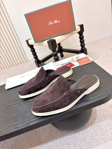 Loro Piana Babouche Walk мюли артикул 329269NV в интернет-магазине «GLOBESTYLE»