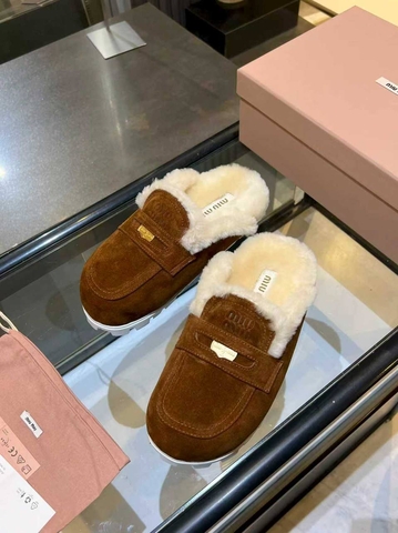 Miu Miu мюли 173799BC в GLOBESTYLE