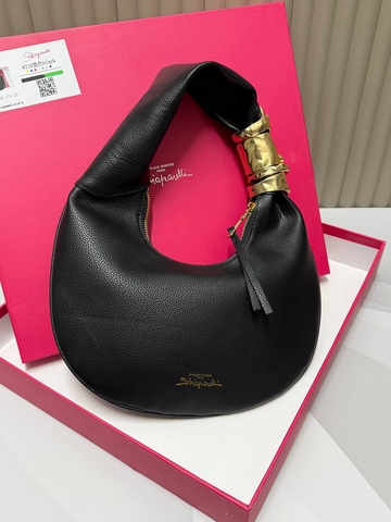 Schiaparelli сумка женские натуральная кожа черные люкс 249681ME