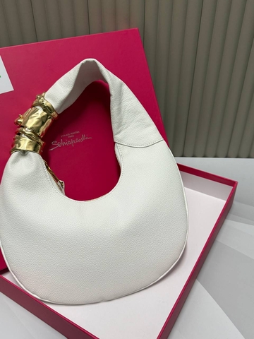 Schiaparelli сумка женские натуральная кожа белые люкс 584962HS
