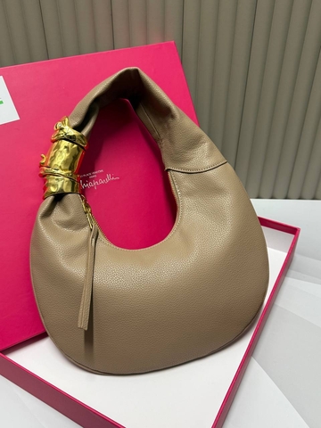 Schiaparelli сумка женские натуральная кожа бежевые коричневые люкс 869370WI