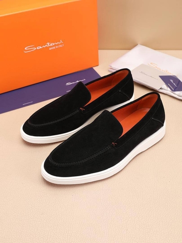 Santoni лоферы артикул 156869UT в интернет-магазине «GLOBESTYLE»