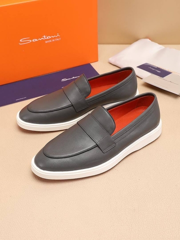 Santoni лоферы артикул 711707SB в интернет-магазине «GLOBESTYLE»