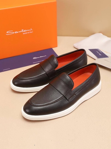 Santoni лоферы артикул 521399HS в интернет-магазине «GLOBESTYLE»