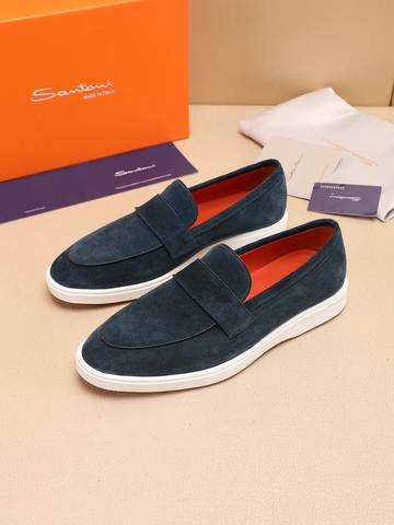 Santoni лоферы артикул 963320DX в интернет-магазине «GLOBESTYLE»