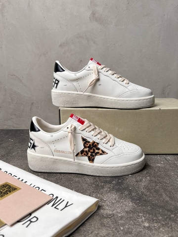 Golden Goose кроссовки женские натуральная кожа весенние / осенние белые премиум 469483VN