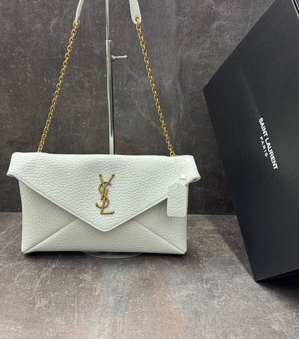 Yves Saint Laurent сумка женские натуральная кожа белые люкс 342023QP