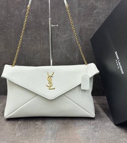 Yves Saint Laurent сумка женские натуральная кожа белые люкс 882932UU