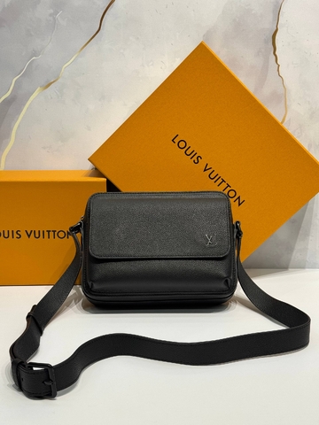 Louis Vuitton сумка мужские натуральная кожа черные премиум 439961QR