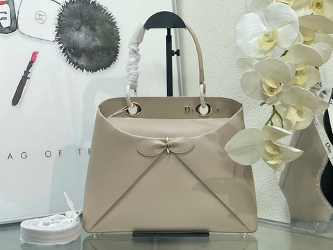 Dior сумка женские натуральная кожа бежевые люкс 774703OA