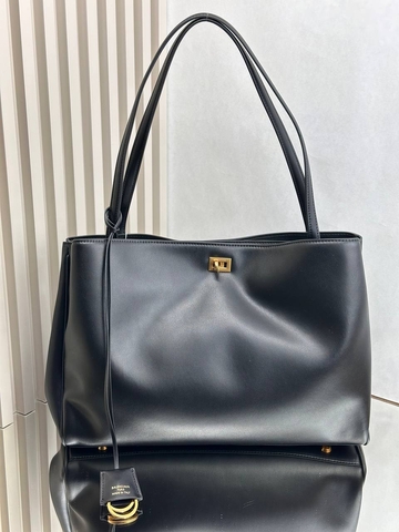 Balenciaga сумка женские натуральная кожа черные люкс 966642PU