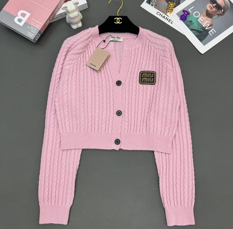 Miu miu кардиган женские розовые премиум 804545AH