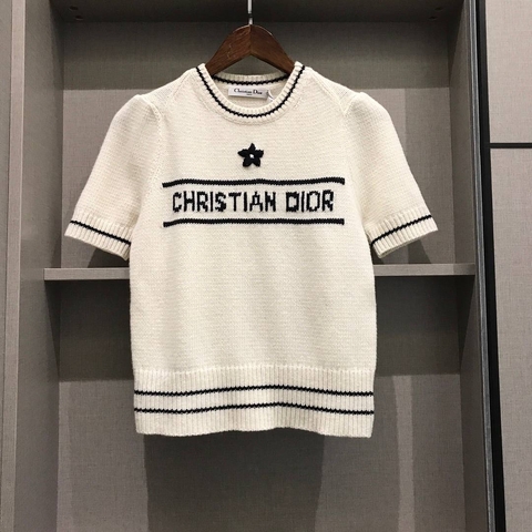 Dior футболка женские белые премиум 724564EW