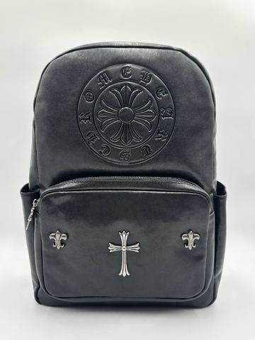 Chrome Hearts рюкзак женские натуральная кожа черные люкс 657406IJ
