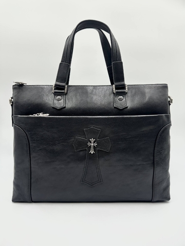 Chrome Hearts портфель женские натуральная кожа черные люкс 804081WI