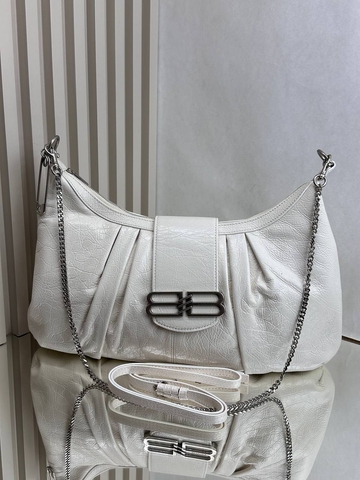 Balenciaga сумка женские натуральная кожа белые люкс 766750NQ
