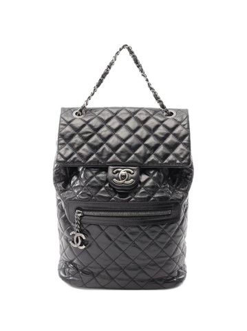 Chanel рюкзак женские натуральная кожа черные люкс 541406RN