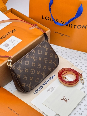 Louis Vuitton сумка женские канва натуральная кожа коричневые люкс 832864KI