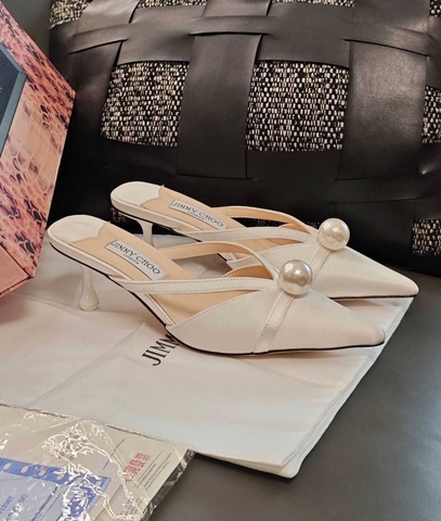 Jimmy Choo мюли артикул 681920QB в интернет-магазине «GLOBESTYLE»