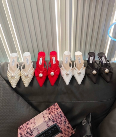 Jimmy Choo мюли артикул 776921KM в интернет-магазине «GLOBESTYLE»