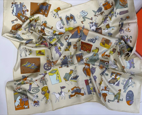 Hermes платок артикул 931778HS в интернет-магазине «GLOBESTYLE»