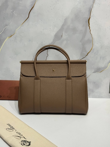 Loro Piana сумка женские натуральная кожа коричневые премиум 157110AU