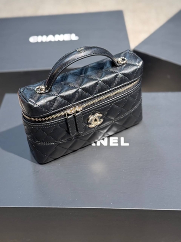 Chanel сумка женские натуральная кожа черные премиум 563897ZZ