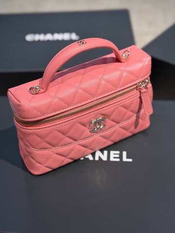 Chanel сумка женские натуральная кожа розовые премиум 934459GY