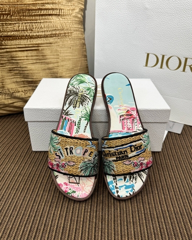 Dior шлепанцы артикул 419461IX в интернет-магазине «GLOBESTYLE»