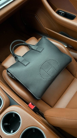 Hermes портфель мужские натуральная кожа зеленые премиум 328692PF
