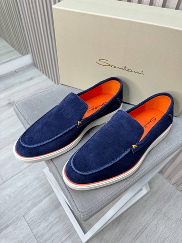 Santoni лоферы артикул 957415KI в интернет-магазине «GLOBESTYLE»