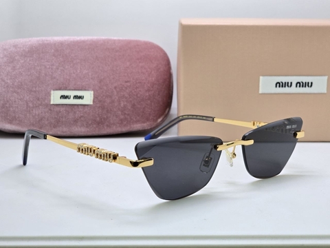 Miu Miu очки женские золотистые премиум 733084QW