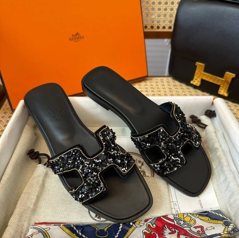 Hermes шлепанцы артикул 839232UK в интернет-магазине «GLOBESTYLE»