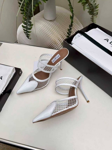 Alaia мюли артикул 351387PY в интернет-магазине «GLOBESTYLE»