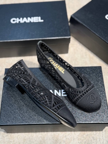 Chanel балетки артикул 153806ZI в интернет-магазине «GLOBESTYLE»