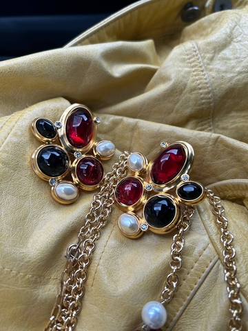 Yves Saint Laurent клипсы артикул 907677OE в интернет-магазине «GLOBESTYLE»