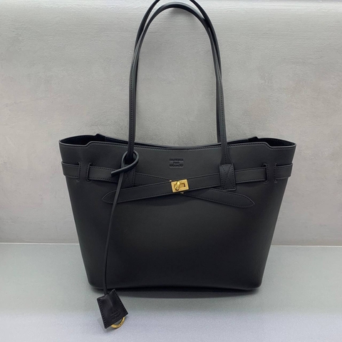 Balenciaga Bel Air сумка женские натуральная кожа черные премиум 895086IB