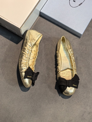 Prada балетки артикул 756657MG в интернет-магазине «GLOBESTYLE»