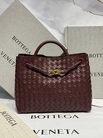 Bottega Veneta сумка женские натуральная кожа бордовые премиум 139137AL